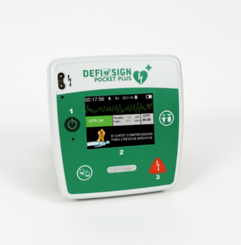 DefiSign Pocket Plus ECG-Weergave Optie 