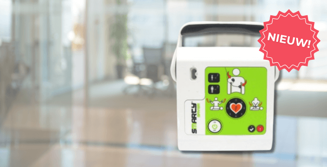 Nieuw bij AEDwinkel.be: Smarty Saver AED